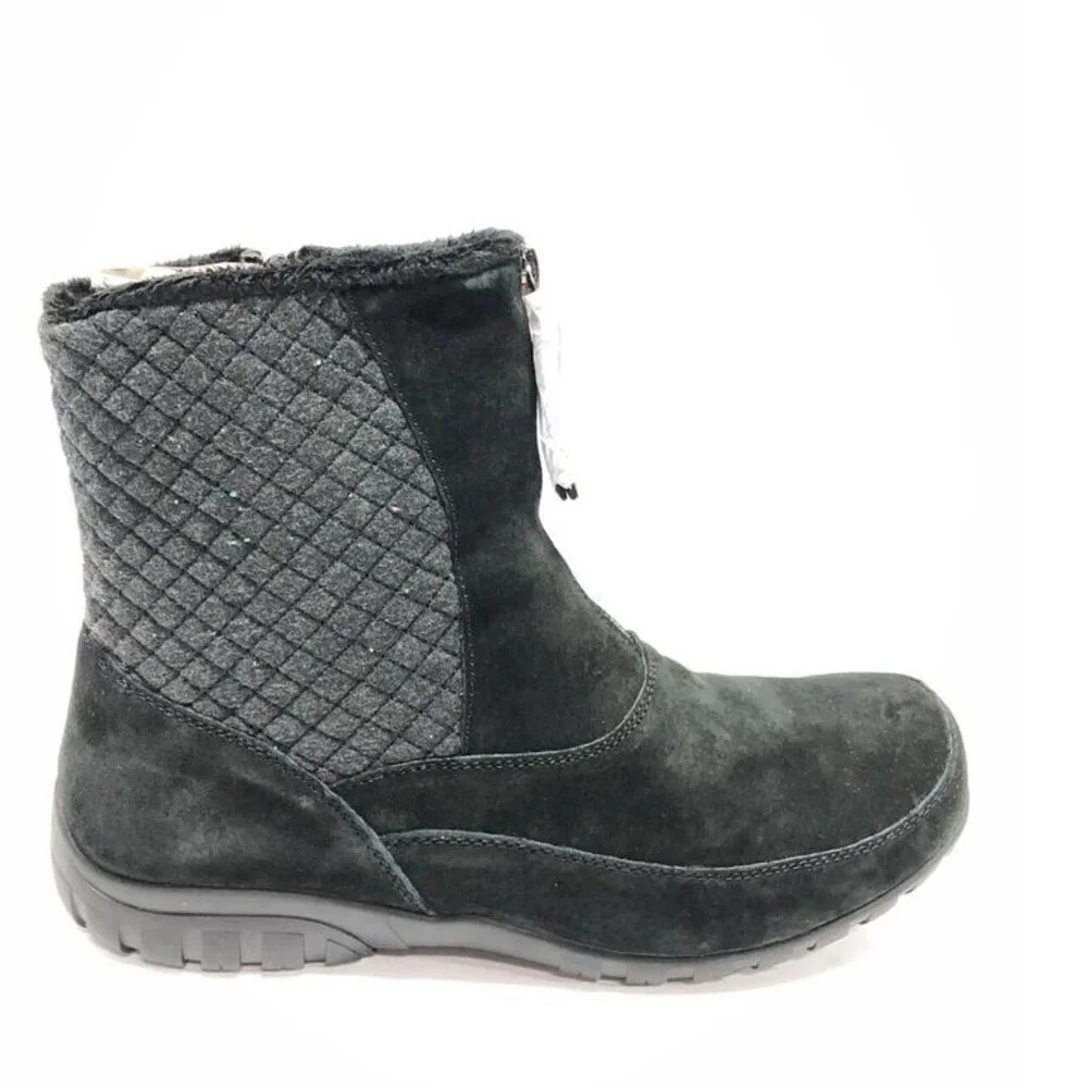 Propet Women’s Delaney Black Mid Calf Boot Size 11 N(AA)